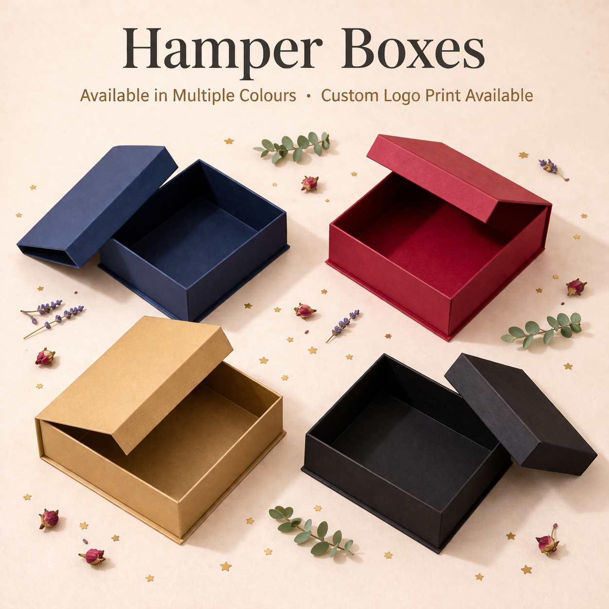 Custom Hamper Boxes India | Gift Packaging | Box Ministry