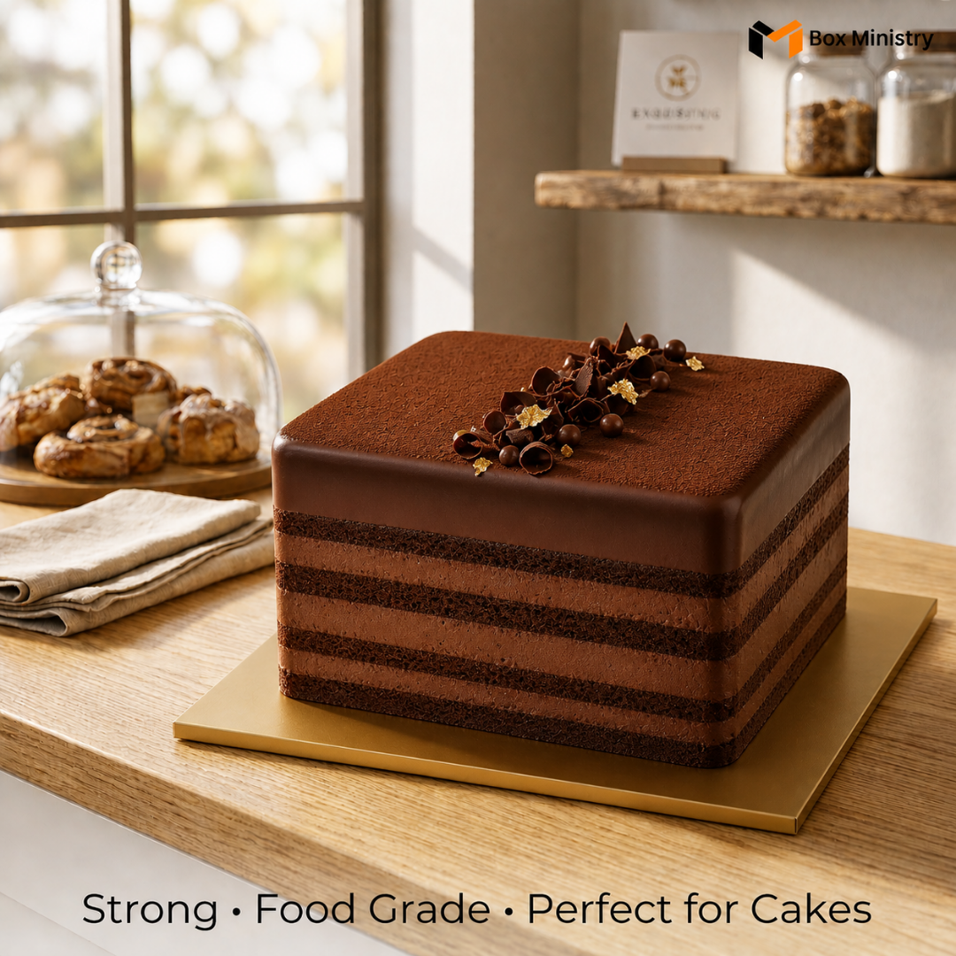 Premium Kappa Cake Boards for  Bakers - Square