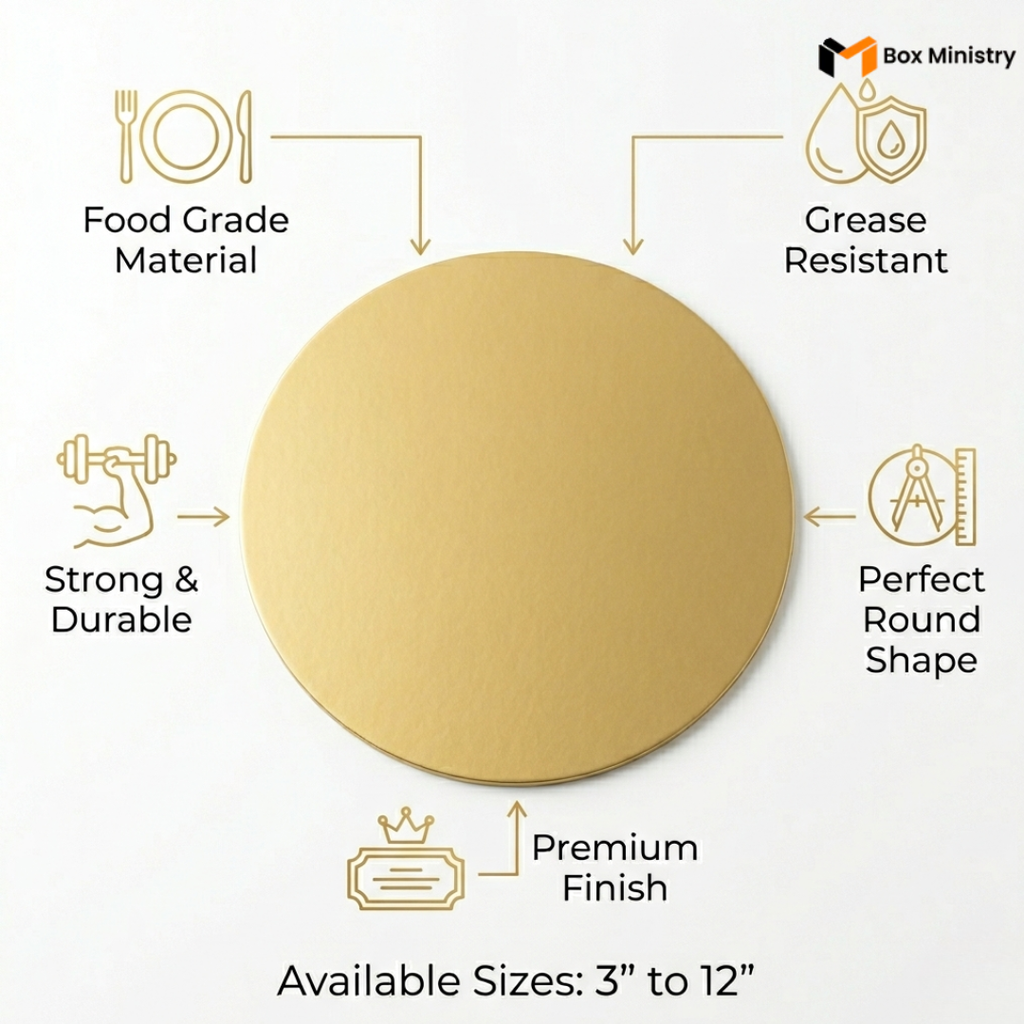 Premium Kappa Cake Boards for  Bakers