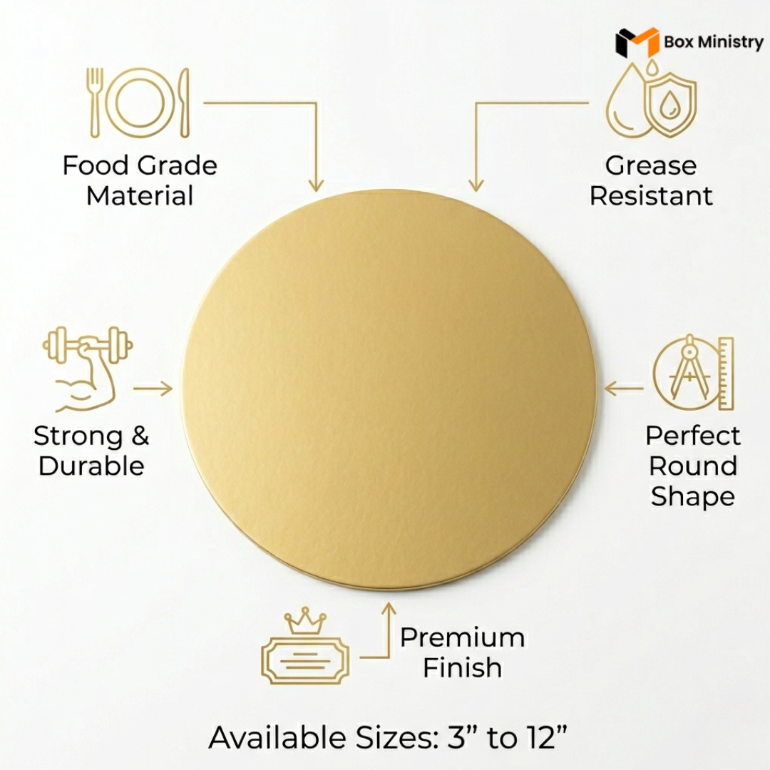 Premium Kappa Cake Boards for  Bakers