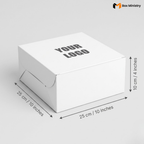 Plain White Cake or Pastry Box | ITC Quality Cake Box