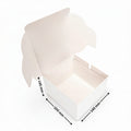 White Cake Bento Box | Mini Dessert Packaging