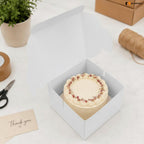 White Cake Bento Box | Mini Dessert Packaging