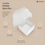 White Cake Bento Box | Mini Dessert Packaging