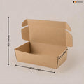 Kraft Open Top Fries Box for Food Packaging