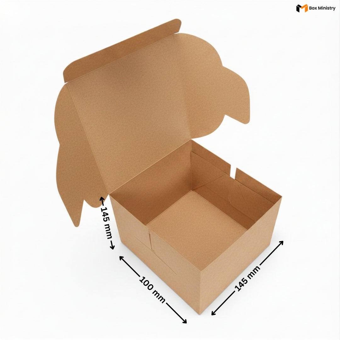 Kraft Cake Bento Box | Mini Dessert Packaging