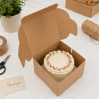 Kraft Cake Bento Box | Mini Dessert Packaging