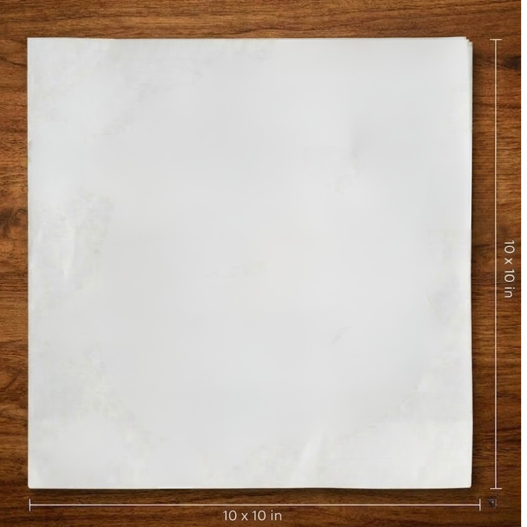 Butter Paper | Multiple Sizes | Free Logo Print