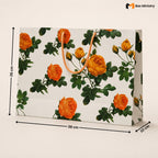 Floral ITC Gift Bag with Rope Handle | Printed Paper Carry Bag for Gifting & Retail