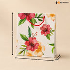 Floral Printed ITC Grade Paper Bag for Gifting & Retail Packaging