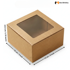 Kraft Brownie Boxes | Food-Grade Packaging
