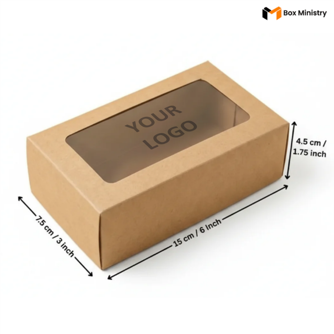 Kraft Brownie Boxes | Food-Grade Packaging | Free Logo Print