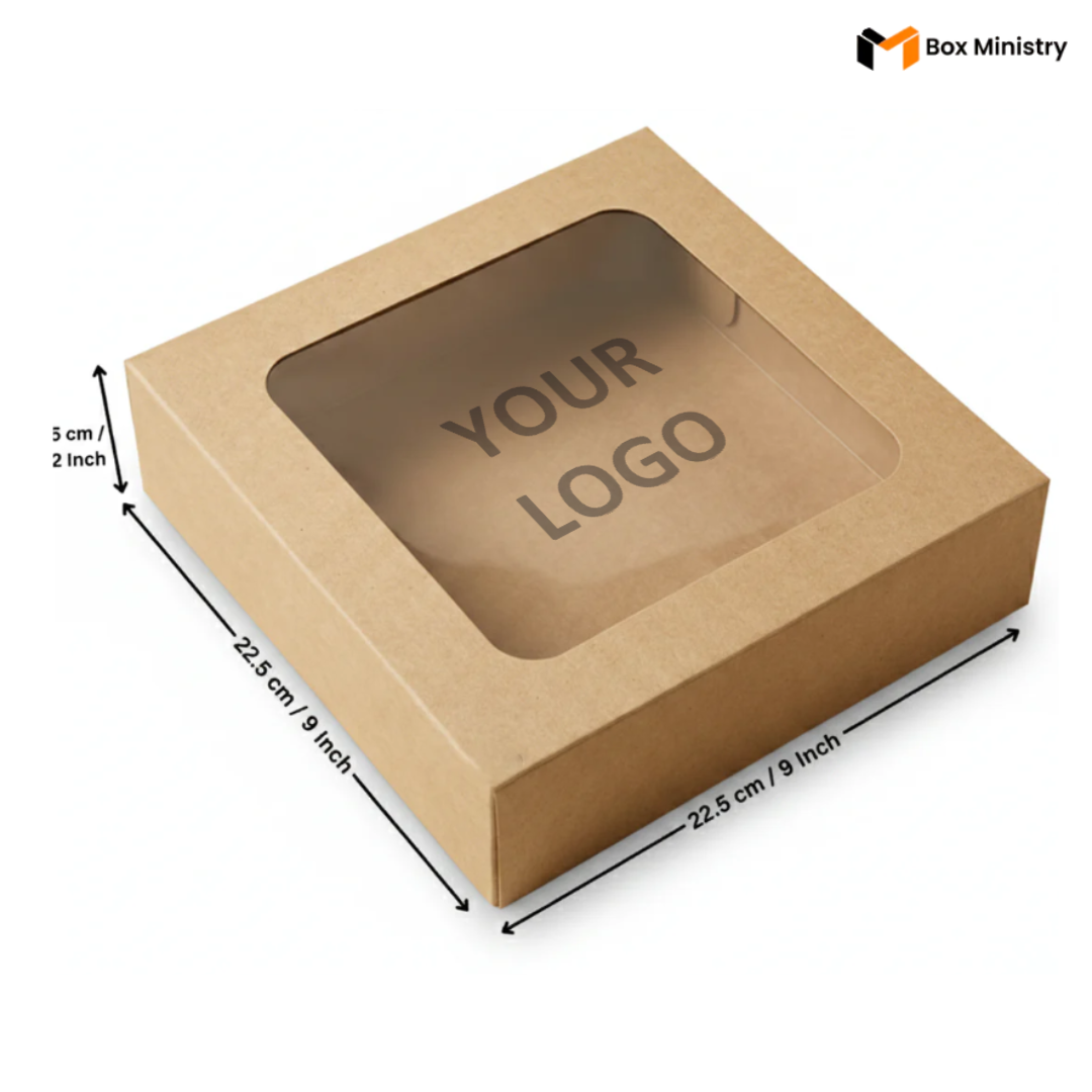 Kraft Brownie Boxes | Food-Grade Packaging | Free Logo Print