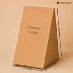 Sandwich Box | Kraft & White Triangle Takeaway Box