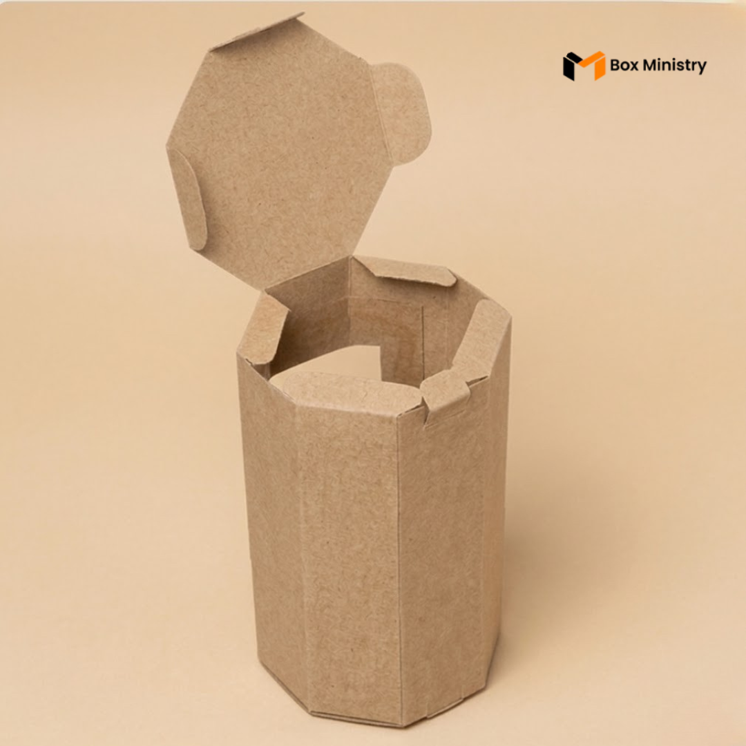 Kraft Cookie Box with PVC Window | Free Logo Print